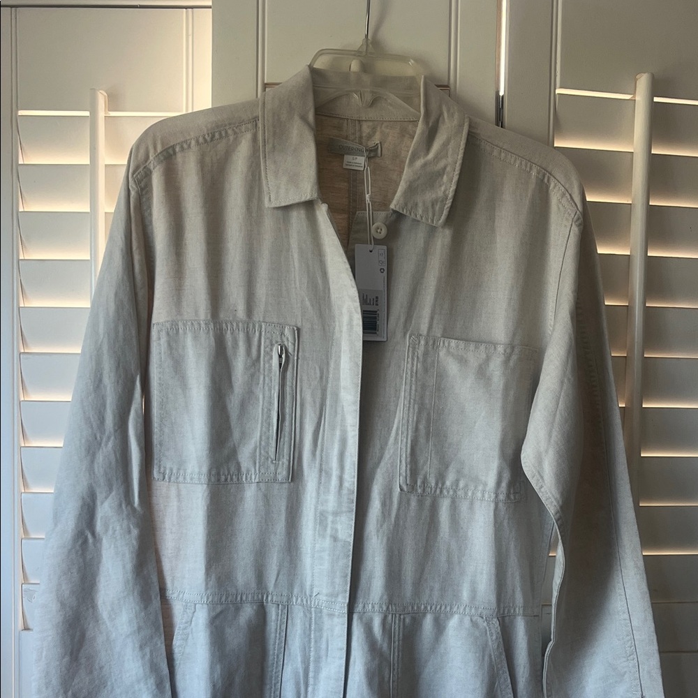 Outerknown Cream Jumpsuit BNWT - Picture 3 of 10